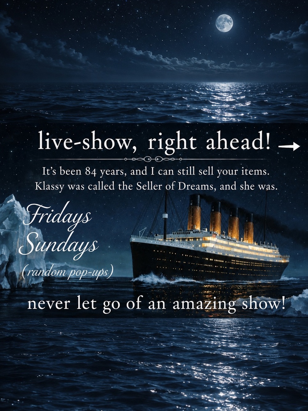 CoHost Flyer! Like the flyer and never let go of that like! 🚢 - Picture 2 of 8